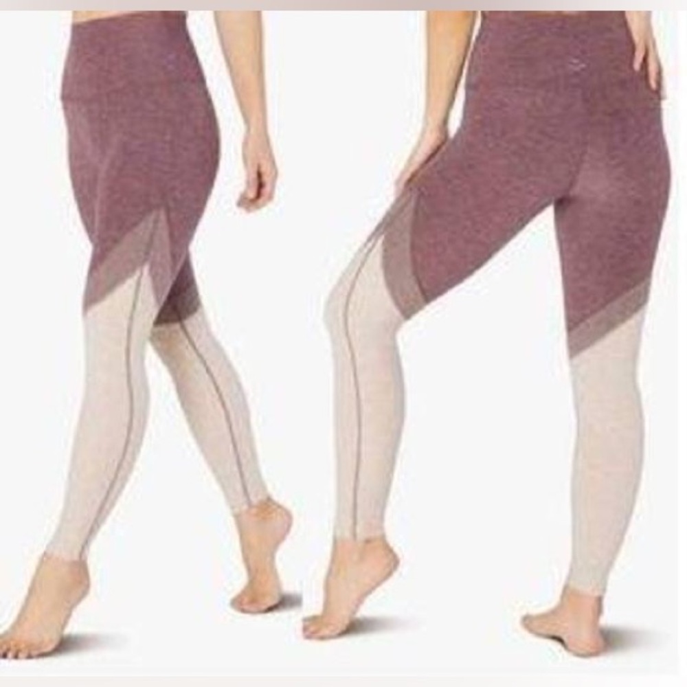 Beyond Yoga Tri-Panel Spacedye High Waisted Midi Legging